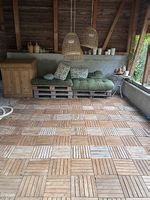 Gartenfliesen Holz