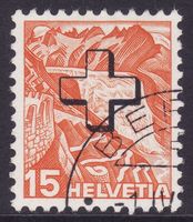 Verwaltungsmarke SBK-Nr. 31z (geriffeltes Papier 1938)