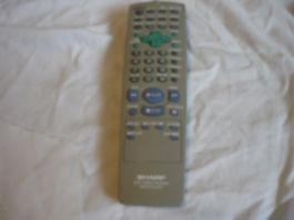 Fernbedienung Sharp DVD Videorecorder VHS  RRMCG1270AJSA