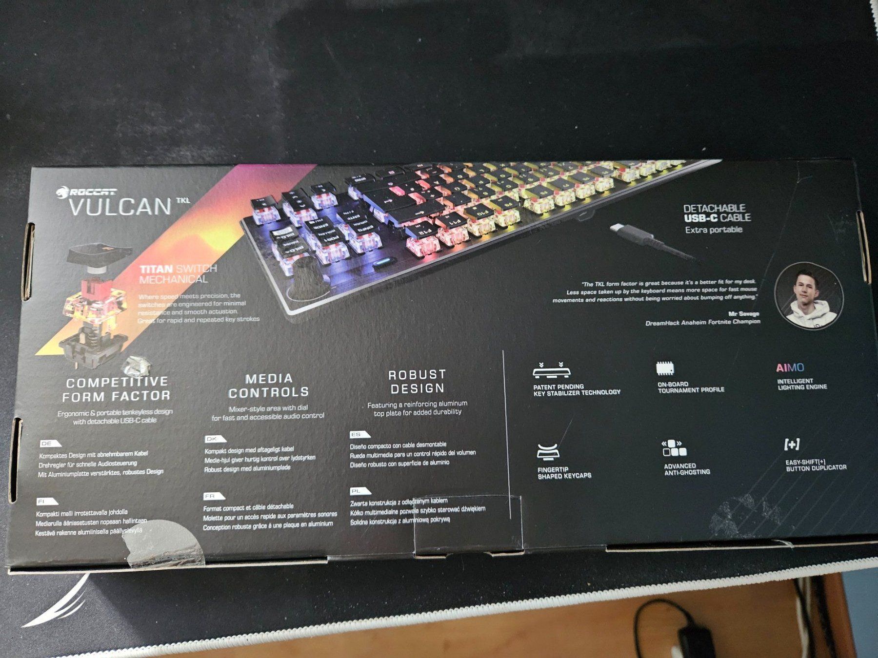 Roccat Tastaturen: Clavier Roccat – Gebraucht aus Ferpicloz von Olivier_Jut 2