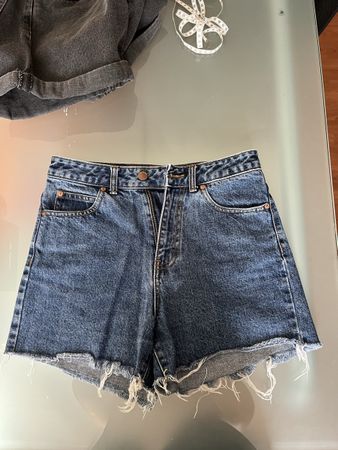 DrDenim Jeans Shorts dunkelblau