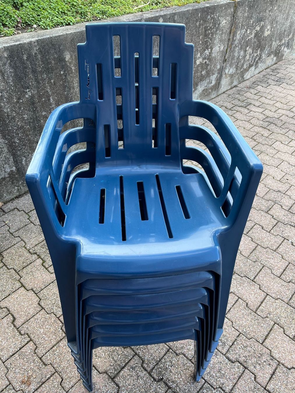 Sedie: Gartenstühle blau – Usato da Dübendorf venduto da Terrano.01 2