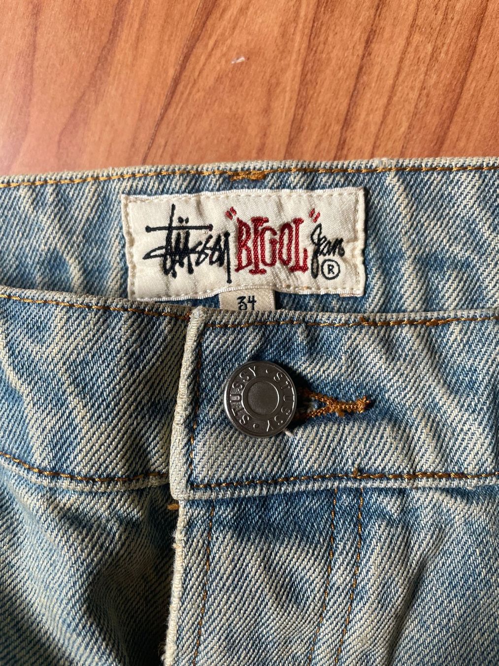 Jeans: Stussy BIG OL' SHORT DENIM – Nuovo (secondo la descrizione) da Bottmingen venduto da seb_lz67 3