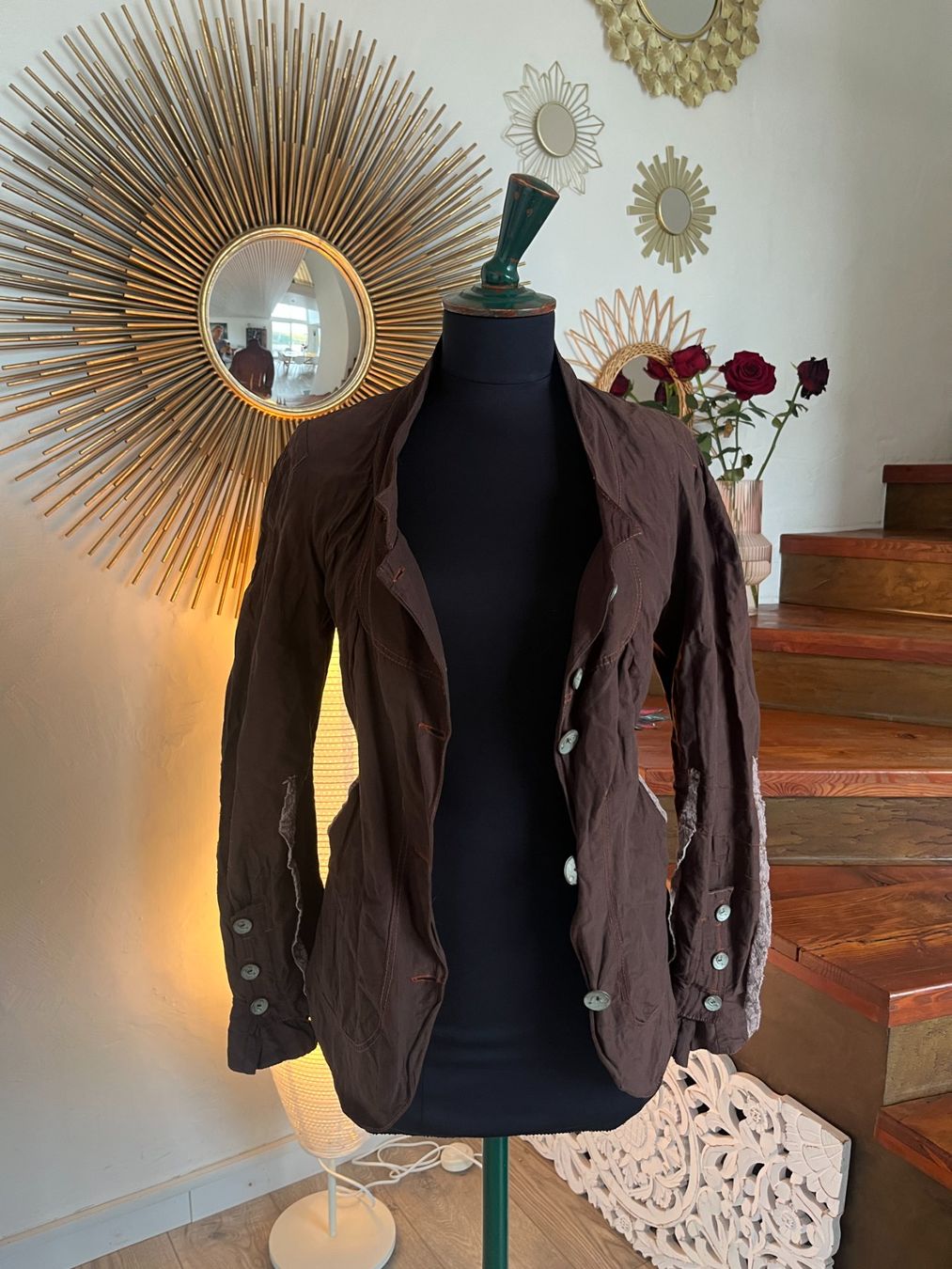 Jacken: Veste Automne Marron Style Bohème Chic – Gebraucht aus Seiry von vanille08 6