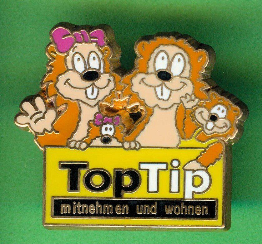 Plaketten & Abzeichen: Top Tip Möbel – Gebraucht aus Winterthur von Sammleroase