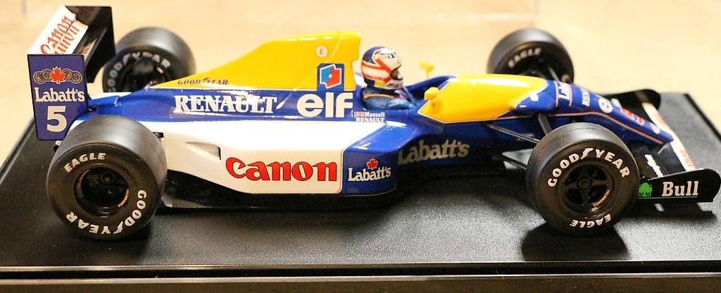 Williams Modellini d'auto: Williams FW14B Nigel Mansell 1:20 – Nuovo (secondo la descrizione) da Mörschwil venduto da Ferrari-V8 3