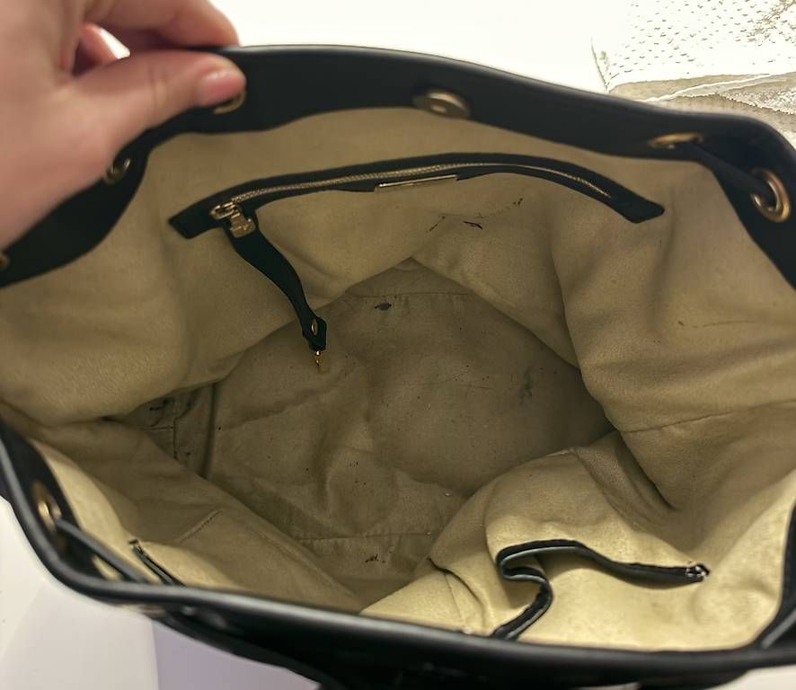 Taschen für Damen: Maison Mollerus Schwarz/Gold – Gebraucht aus Rümlang von des_qg77 3