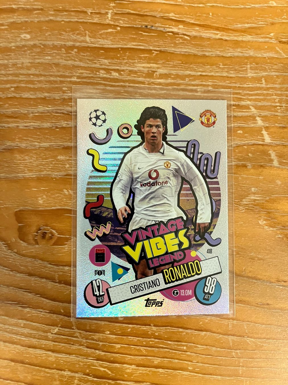 Topps Carte collezionabili: Cristiano Ronaldo Vintage Vibes – Usato da Balzers venduto da jos_6r9r
