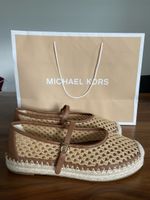 Michael Kors Espadrilles geflochten Leder Gr. 39