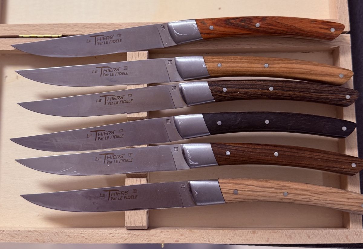 Coltelli: Le Thiers Steakmesser Set 6-teilig – Usato da Domat/Ems venduto da PPatrol 2
