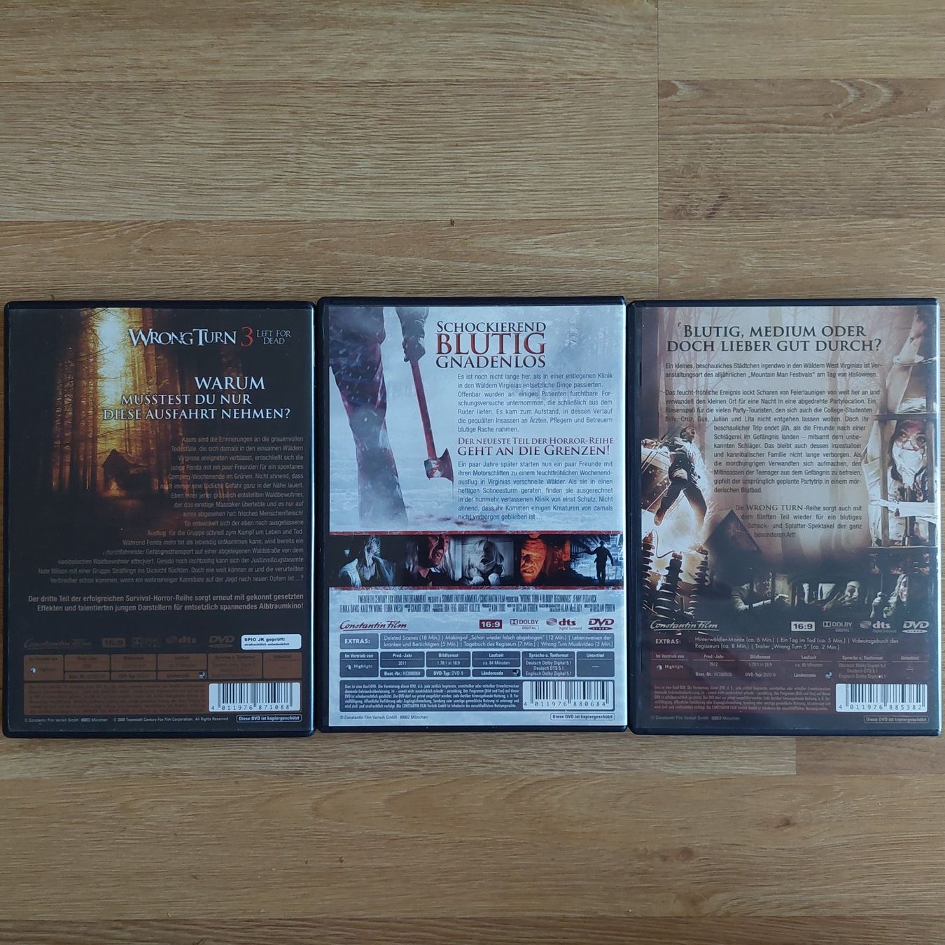 Sonstiges zu Filme & Serien: Wrong Turn 1-5 ab 1.00/DVD – Gebraucht aus Burgdorf von  2