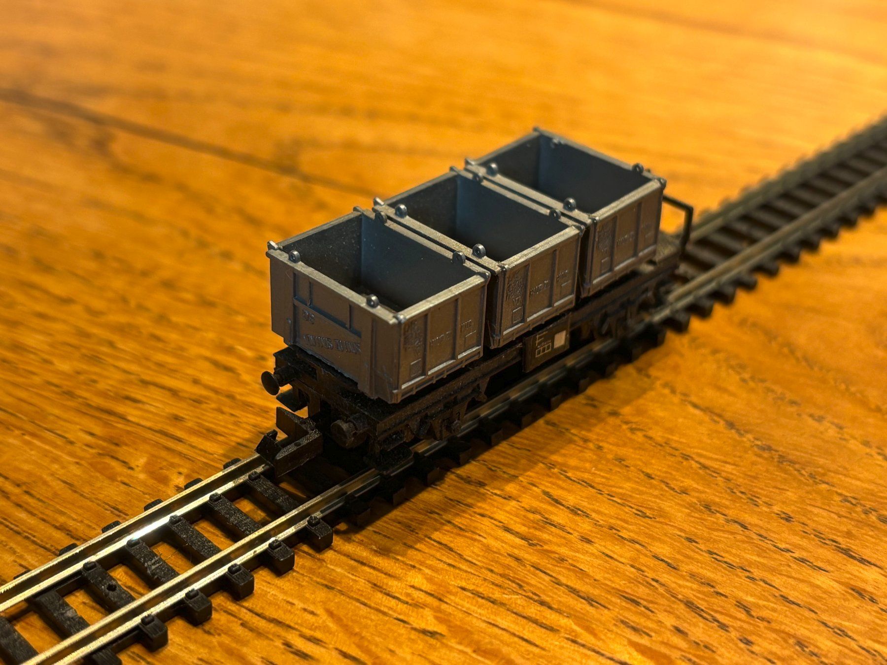 Modellini di ferrovie: e1686: Güterwagen (Spur N) – Usato da Birsfelden venduto da Birs_25 1