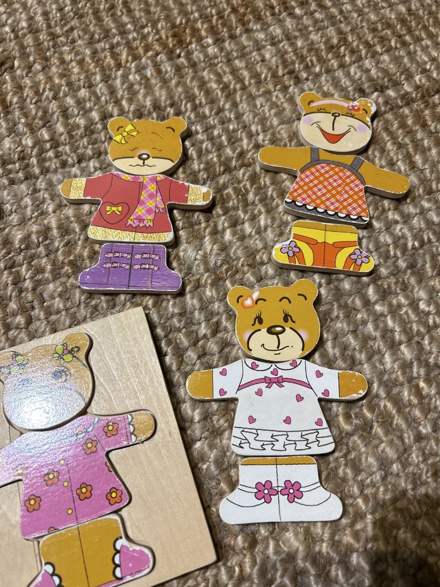 Eichhorn Puzzle: Holzpuzzle Bär – Usato da Dottikon venduto da cimar 2