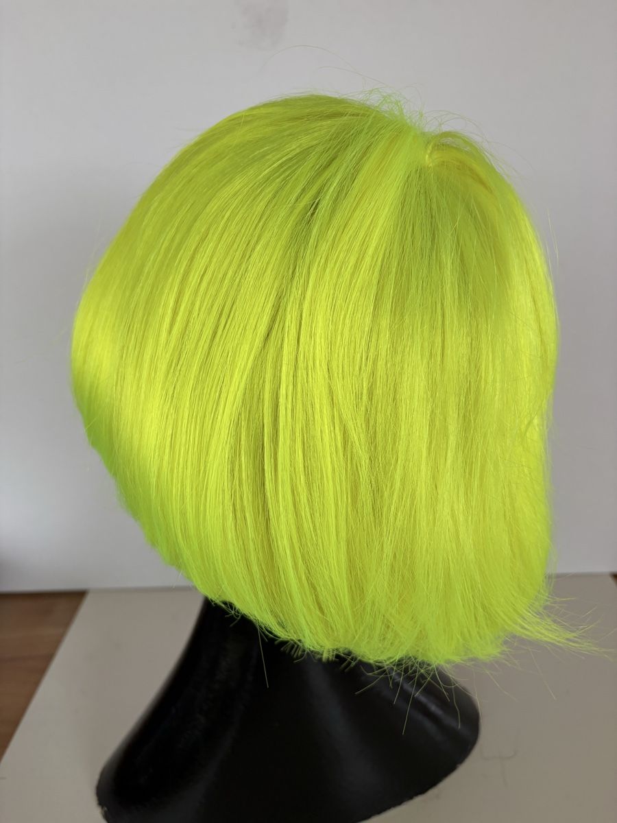 Parrucche: Perücke Neon gelb – Nuovo (secondo la descrizione) da Rümlang venduto da SchumBru10 2