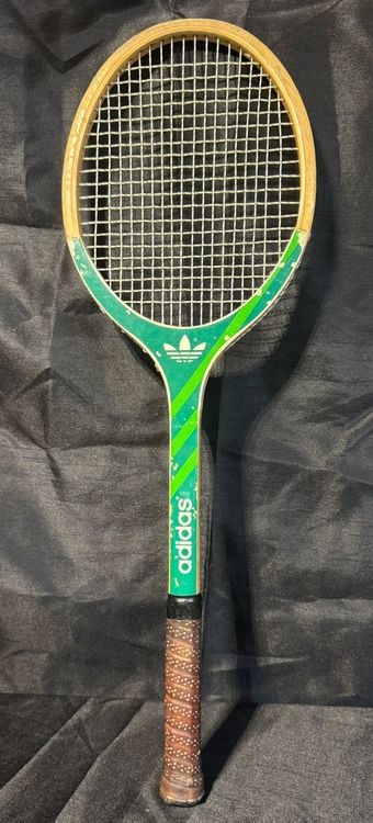 Raquette De Tennis Vintage Dunlop McEnroe Gold - Taille Médium - Poignée 3/8 - Occasion