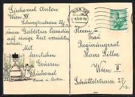 sign. Anton Suchomel: Arzt und Krankensc