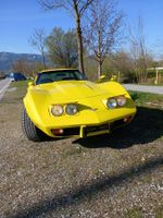 Chevrolet Corvette C3 gelb Sportwagen guter Zustand