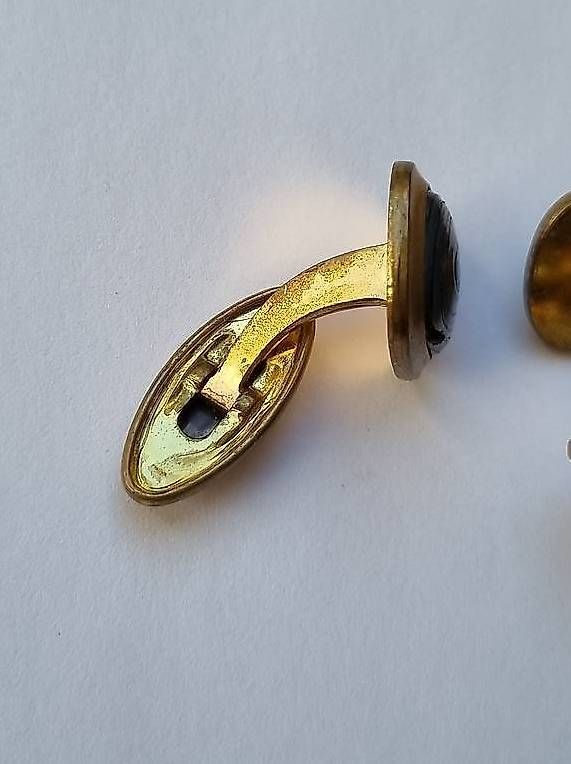 Gemelli: Manschettenknöpfe Perlmutt vintage – Usato da Arlesheim venduto da evi_gm8h 3