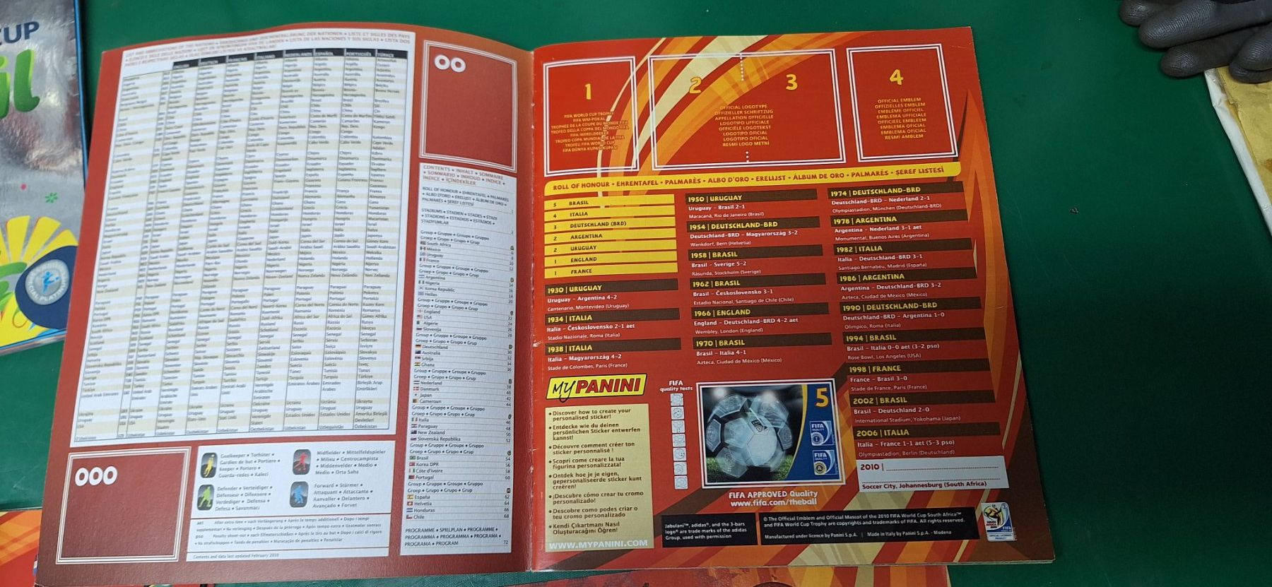 Panini Sammelbilder & Trading cards: Panini World cup Fifa 2010 – Gebraucht aus Basel von Meggesflomi 3