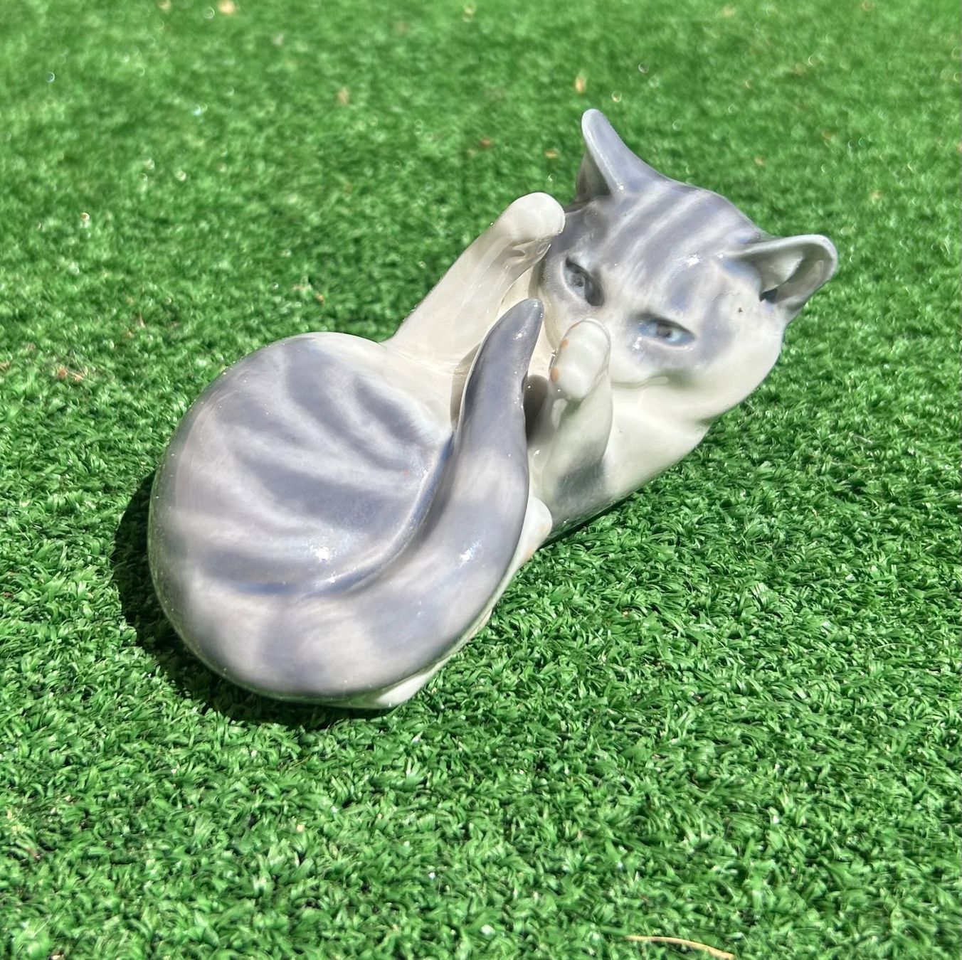 Figuren: Spielende Katze, Royal Copenhagen, – Gebraucht aus Möhlin von siro12 4