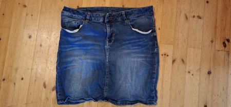Jeansrock von Esprit, Grösse 44, Mini Jeans Rock, Top!