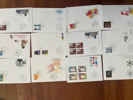 Sammlung 12  FDC Briefe 2001  (R730)