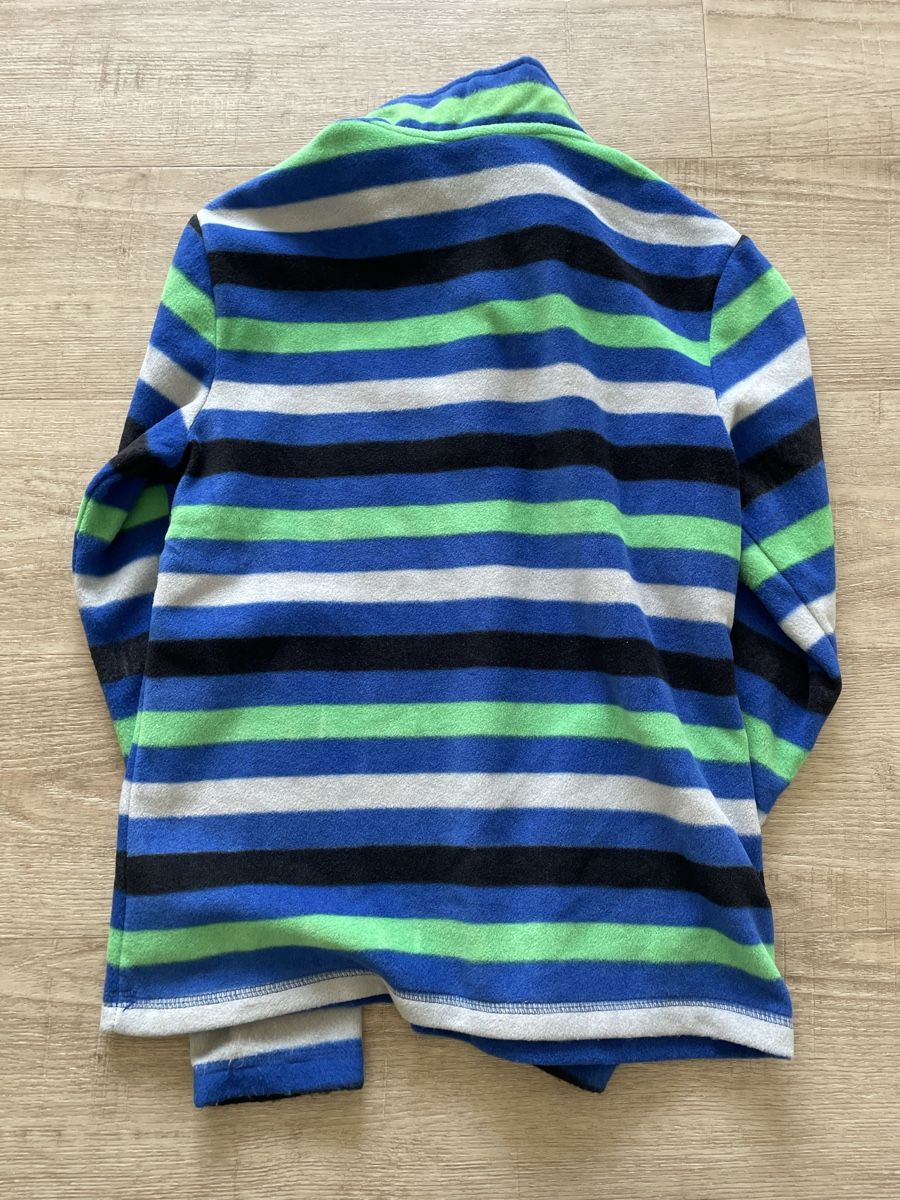 Maglioni & Felpe: Fleece Pullover gestreift blau gruen Groesse 158 – Usato da Adliswil venduto da suz_qs5w 1