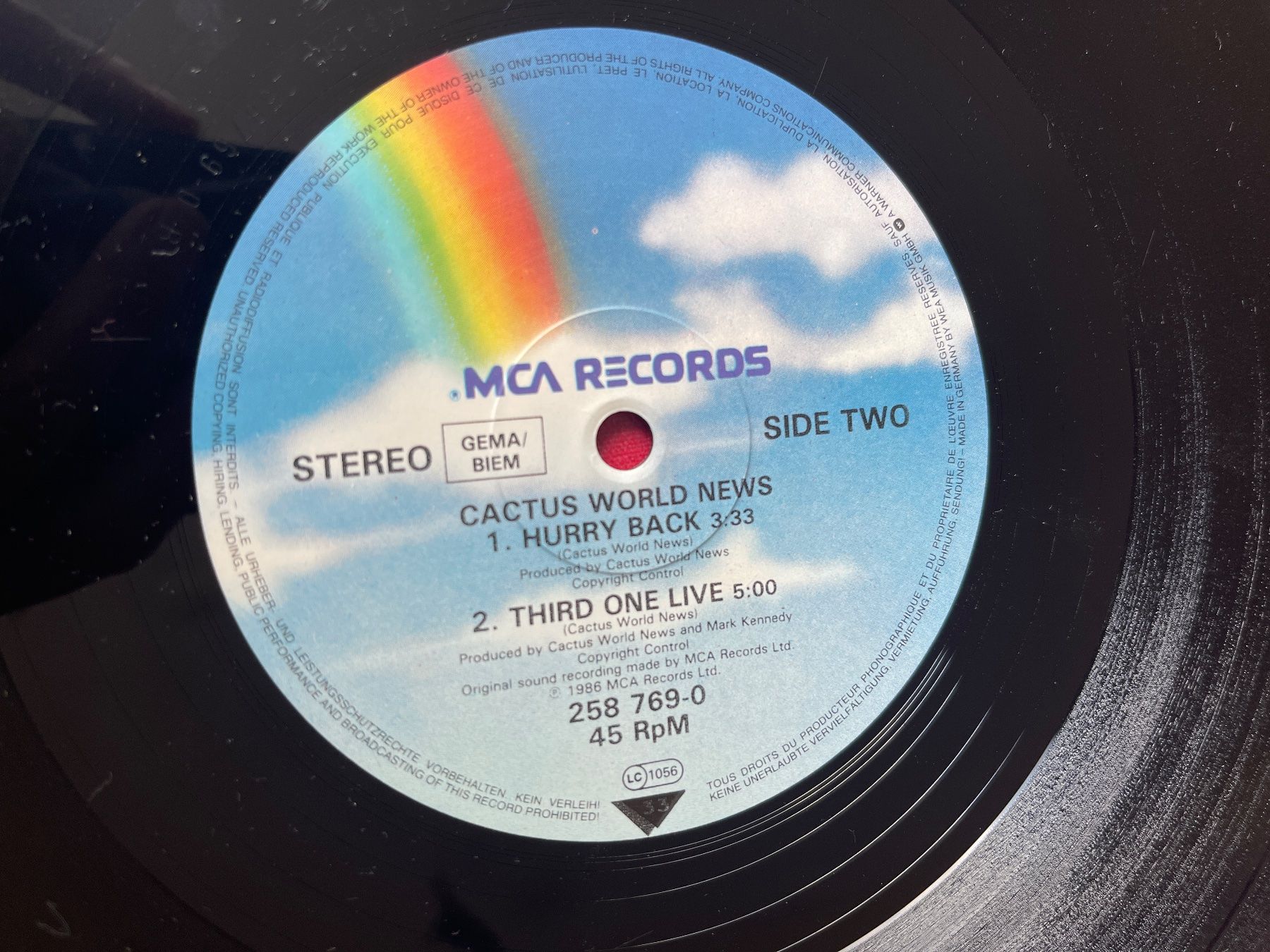 Vinyles: A565/Cactus World News - Years Later – D'occasion à Frutigen par Philippe_jsp 2