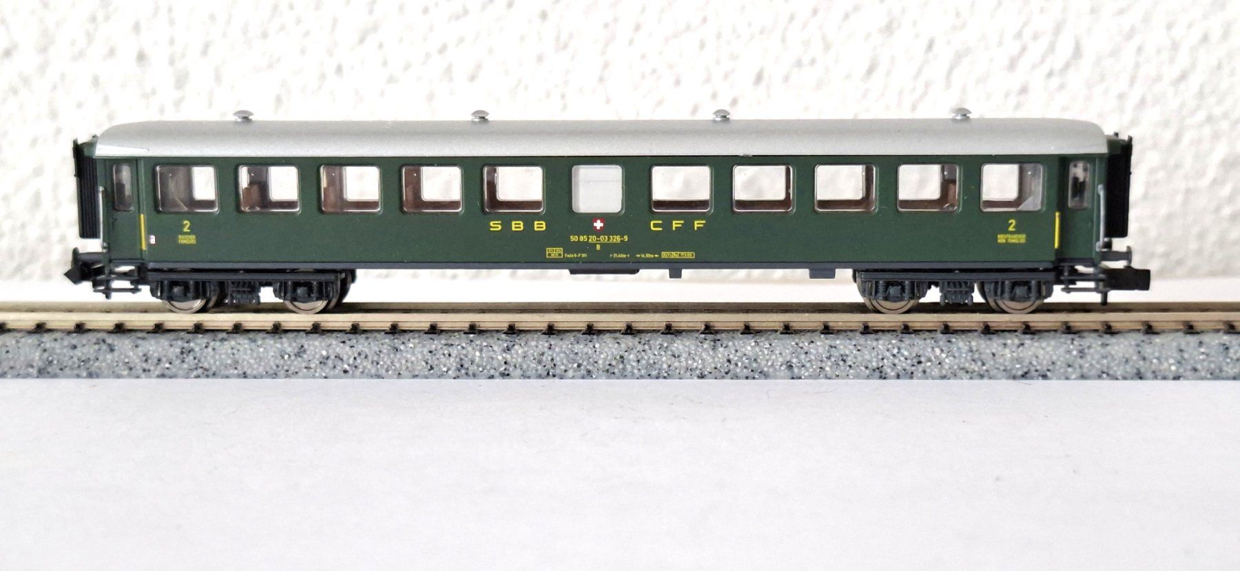 Fleischmann Modellini di ferrovie: Fleischmann SBB Personenwagen – Usato da Biberist venduto da Ntrains