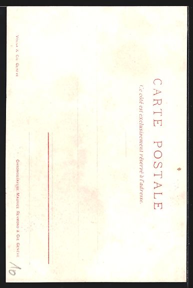 Cartoline postali: Künstler-AK Interlaken, Eglise – Usato da Berlin venduto da bartko-reher 1