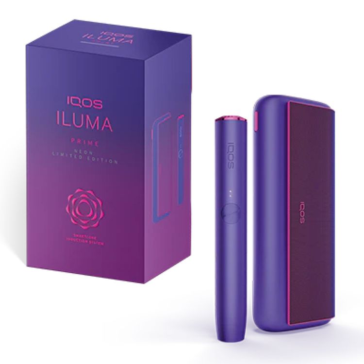 IQOS ILUMA Prime Limited Edition NEON (Neu und originalverpackt) in ...