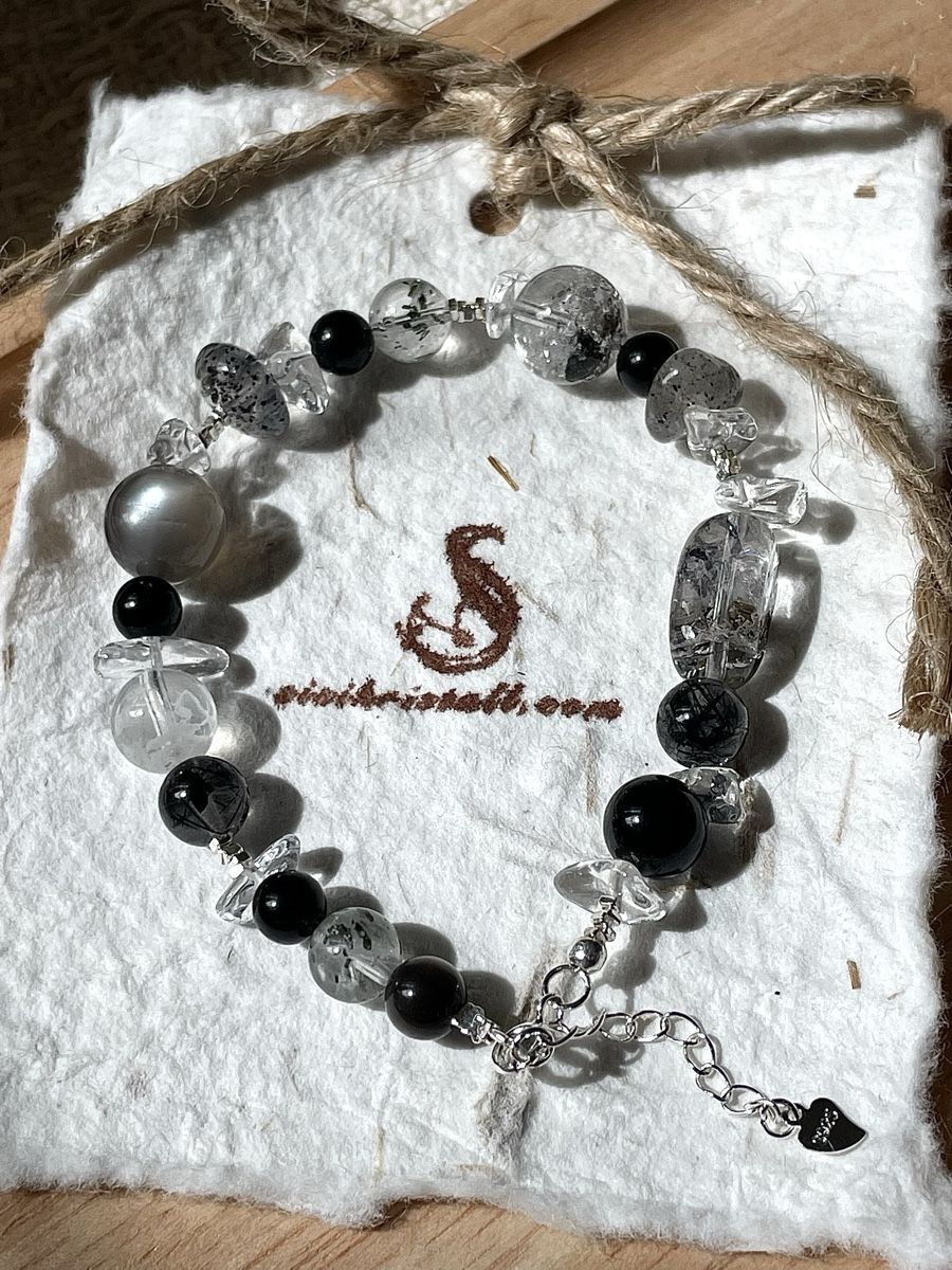 Bracciali & Braccialetti: 925 Silber Edelstein Armband Handmade Mondstein – Nuovo e nell'imballaggio originale da Schiers venduto da sisikristall 6