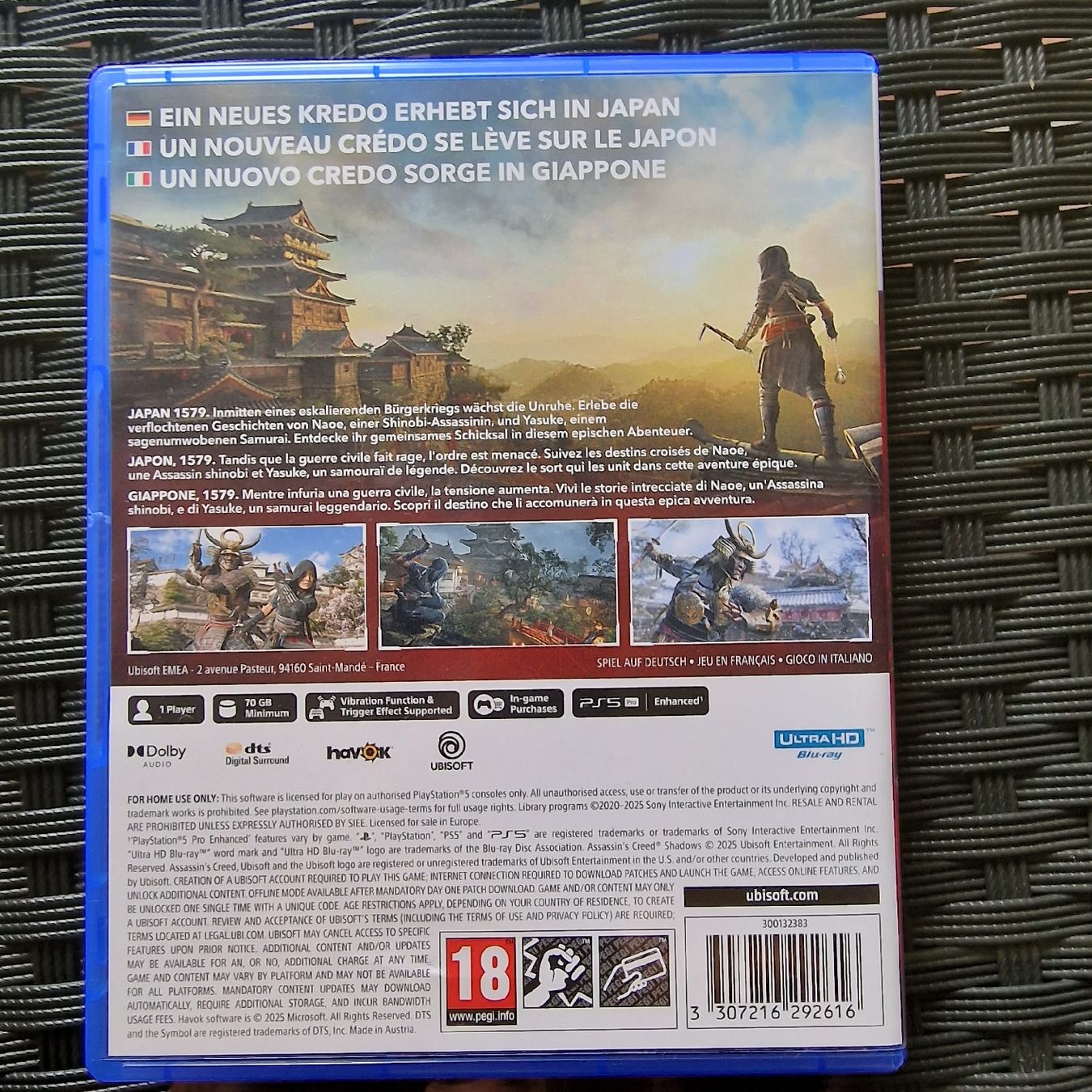 Giochi: Assasin's Creed Shadows – Nuovo (secondo la descrizione) da Winterthur venduto da mille89 1