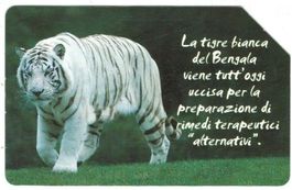 Telefonkarte Italien PF-€-22 Tiger