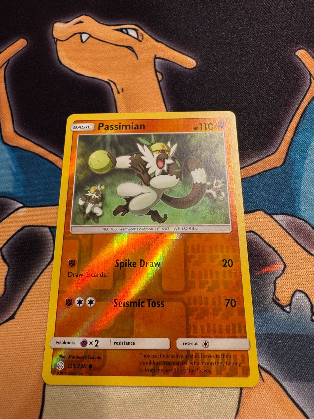 Pokémon Sammelbilder & Trading cards: Passimian (CEC 125) - Reverse Holo - Cosmic Eclipse – Neu (gemäss Beschreibung) aus Bülach von Pfrenzel