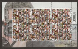 M1451 - Feuillet Visages du monde 1er jour
