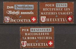 CH254 - Durchhalten, Tenir, Resistere obl.