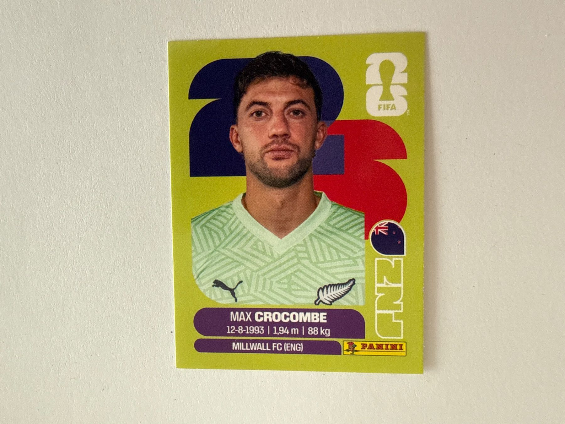 Panini Carte collezionabili: Crocombe NZL2 - Panini CH Edition WM 2026 – Nuovo (secondo la descrizione) da Grenchen venduto da nicus_aveiro