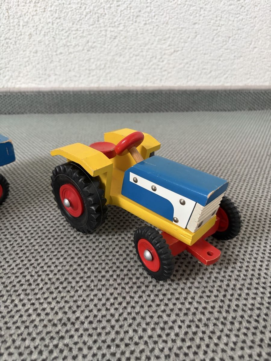 Giocattoli: Alter Kinder Holztraktor vintage – Usato da Uetikon am See venduto da Winnieclaudia 3