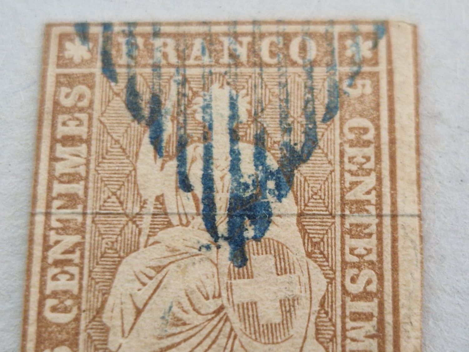 Tutti i francobolli: Strubel 22B, signiert, Top, ab 1.- – Usato da Burgdorf venduto da Glossy01 1