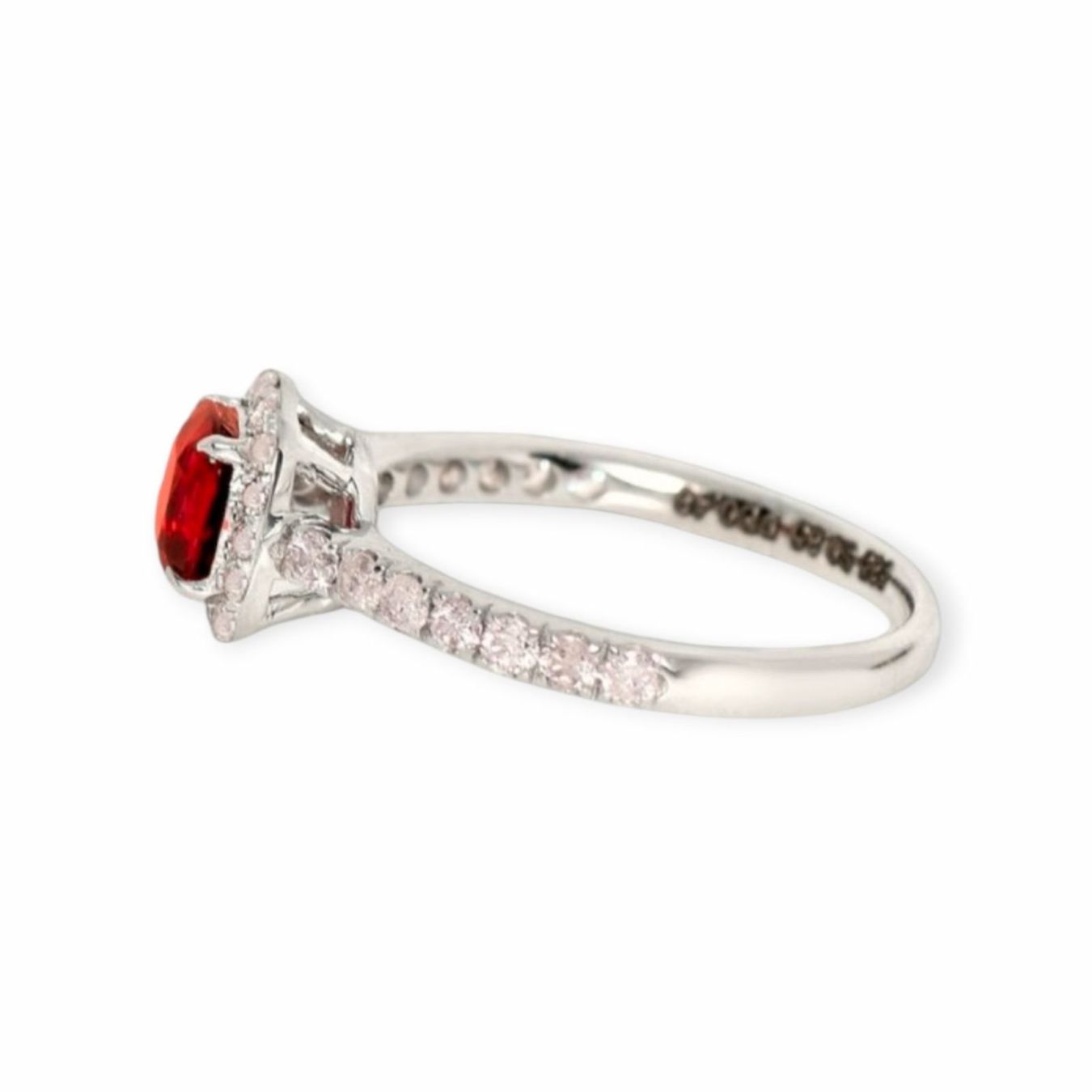 Anelli: Spinel-Ring 14k Weissgold 0,85ct – Nuovo e nell'imballaggio originale da Illnau venduto da Juwelier_Mahler_GmbH 2