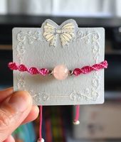 Bracelet fait main-Morganite