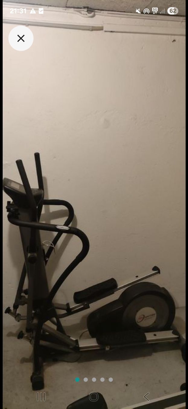 Hometrainer: Crosstrainer 'MDW Sportsline' – Gebraucht aus Bern von fischli008
