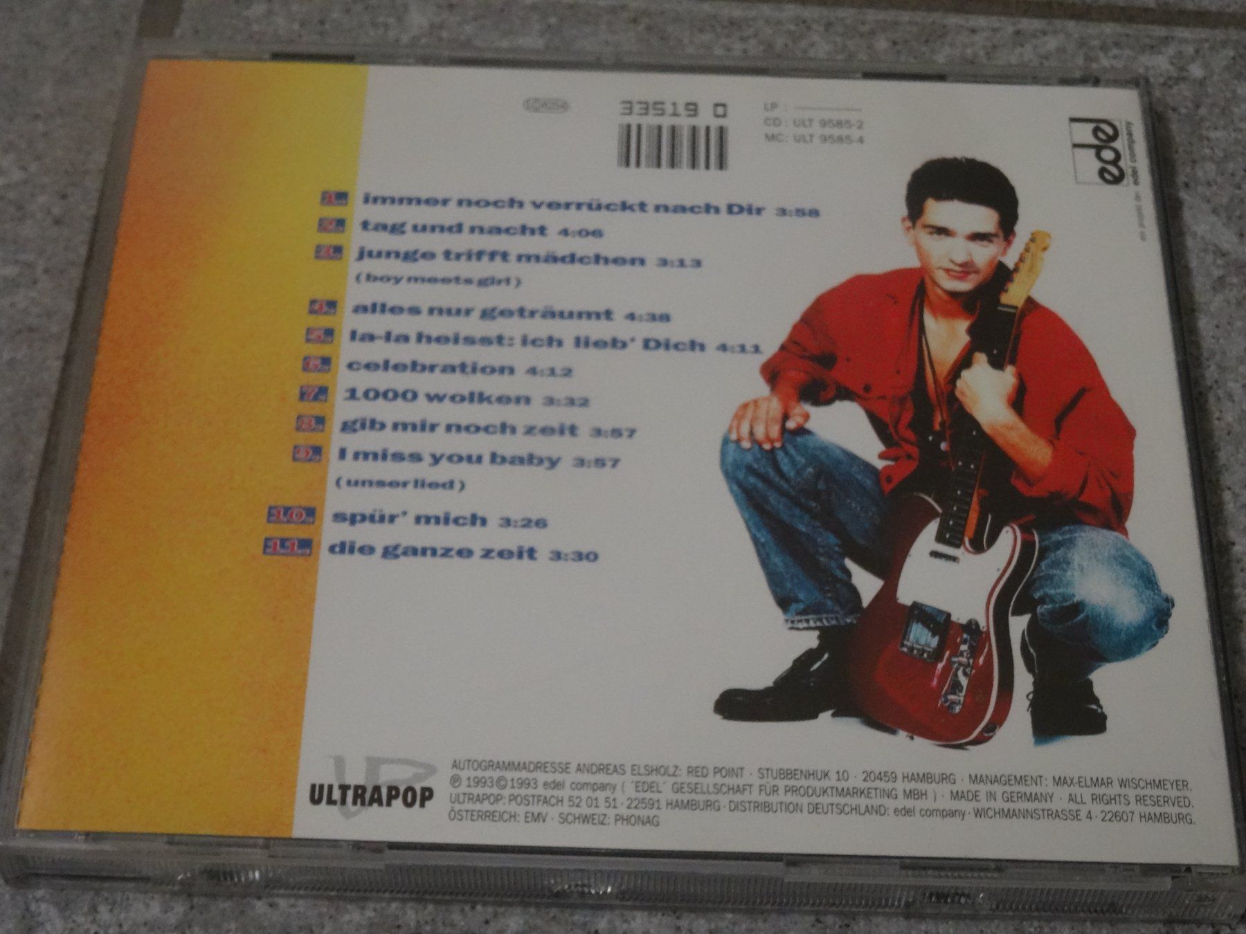 CD: Andreas Elsholz - Das Album - CD - – Usato da Olten venduto da Disc-Ausverkauf 1