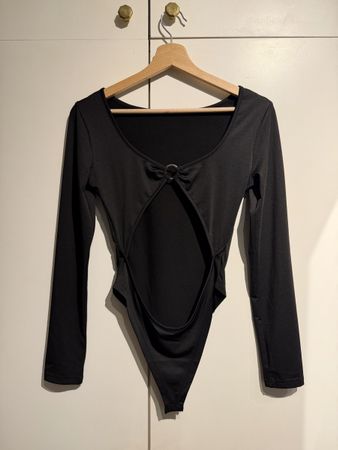 Top soirée style Jacquemus noir - M