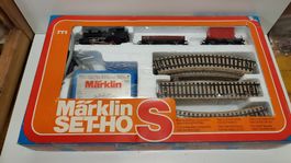 Märklin SET-HO S Eisenbahn Set mit Lok und Wagen (L39)