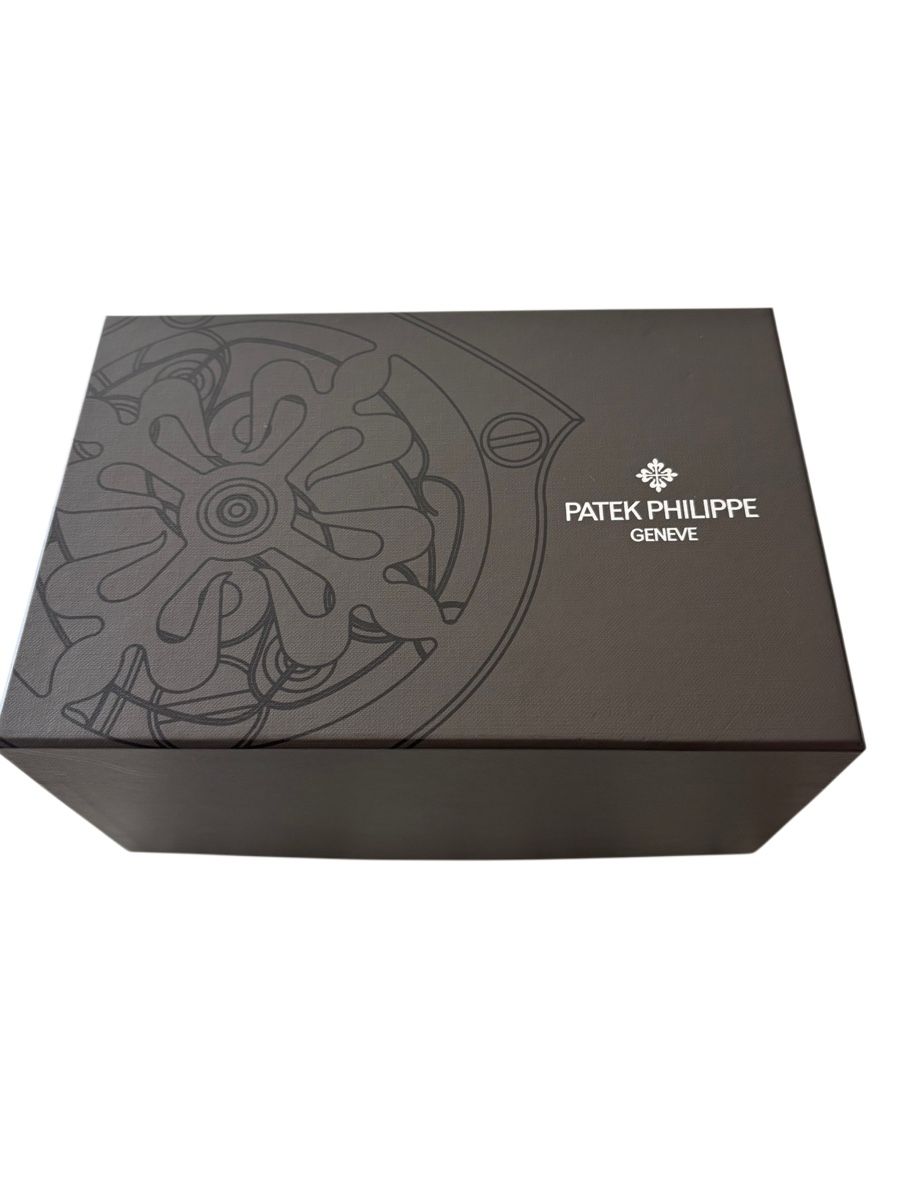 Patek Philippe Uhren: Patek Philippe Calatrava Watch, Grey Dial, Black Strap – Neu und originalverpackt aus Lugano von RADIAURUM 9