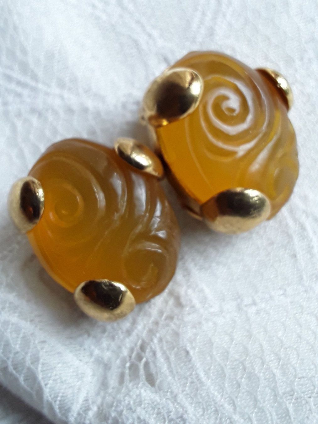 Ohrringe & -stecker: Vintage MICRIS BIJOUX PARIS Ohrclips – Gebraucht aus Zürich von helsan 1