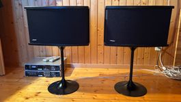 Bose 901 Serie VI Klassiker + Equalizer + Tulpenfüsse