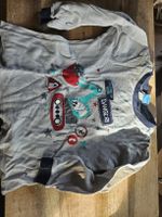 Kinder Langarmshirt Gr. 116 Bagger Motiv Top Zustand